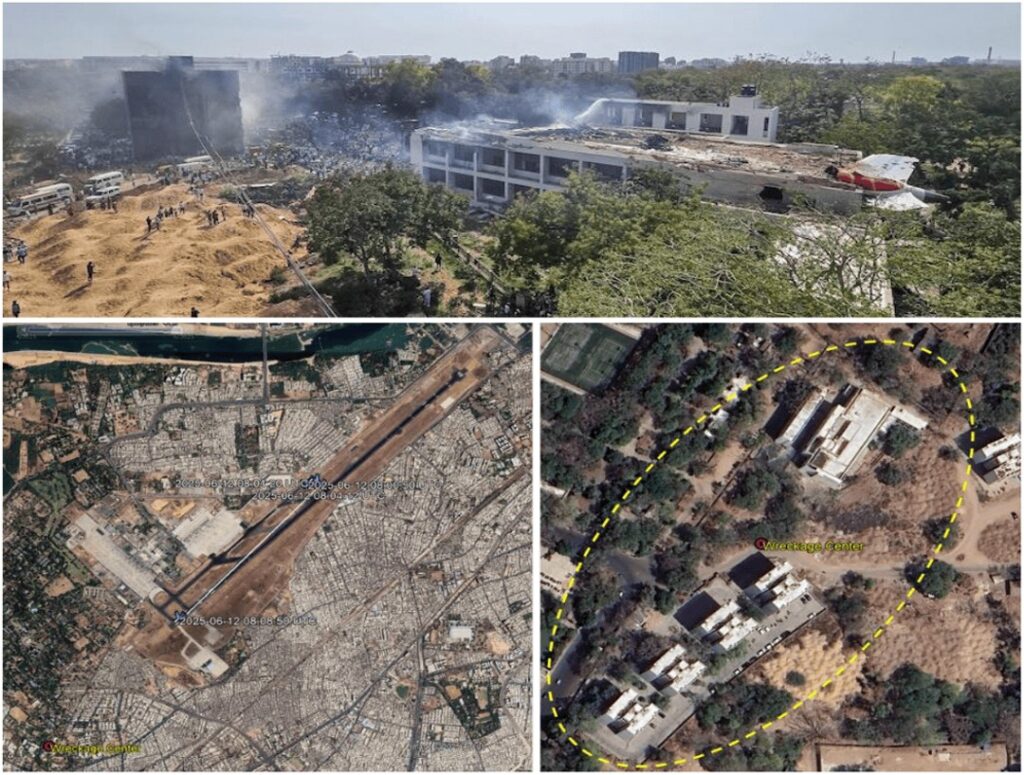 Acidente da Air India - destroços 4