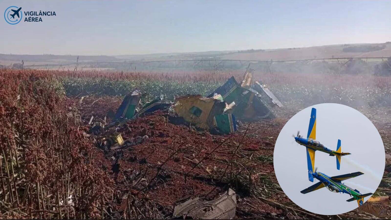 No momento, você está visualizando 🚨 Acidente com Avião da Esquadrilha da Fumaça em Treinamento no Interior de SP: Piloto Está Bem