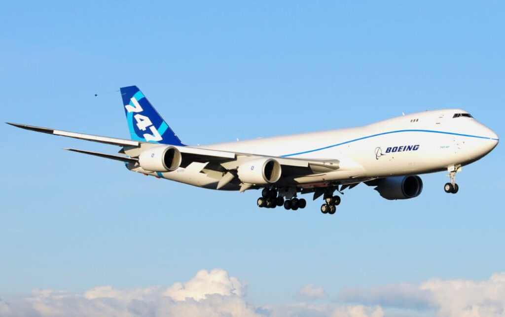 maiores aviões do mundo - Boeing 747-8 Intercontinental