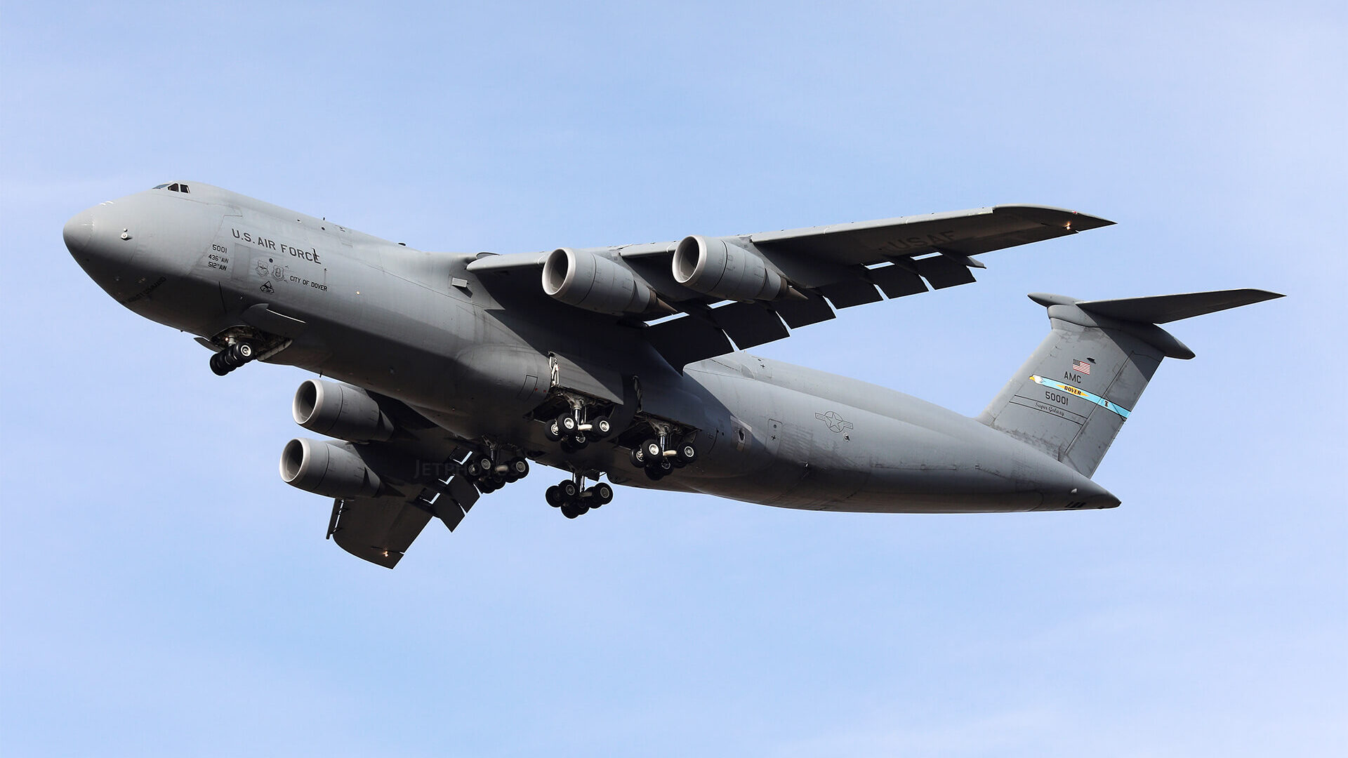 maiores aviões do mundo - Lockheed C-5M Super Galaxy A