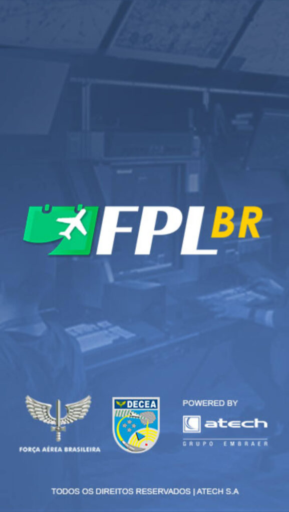 como preencher um plano de voo - FPL