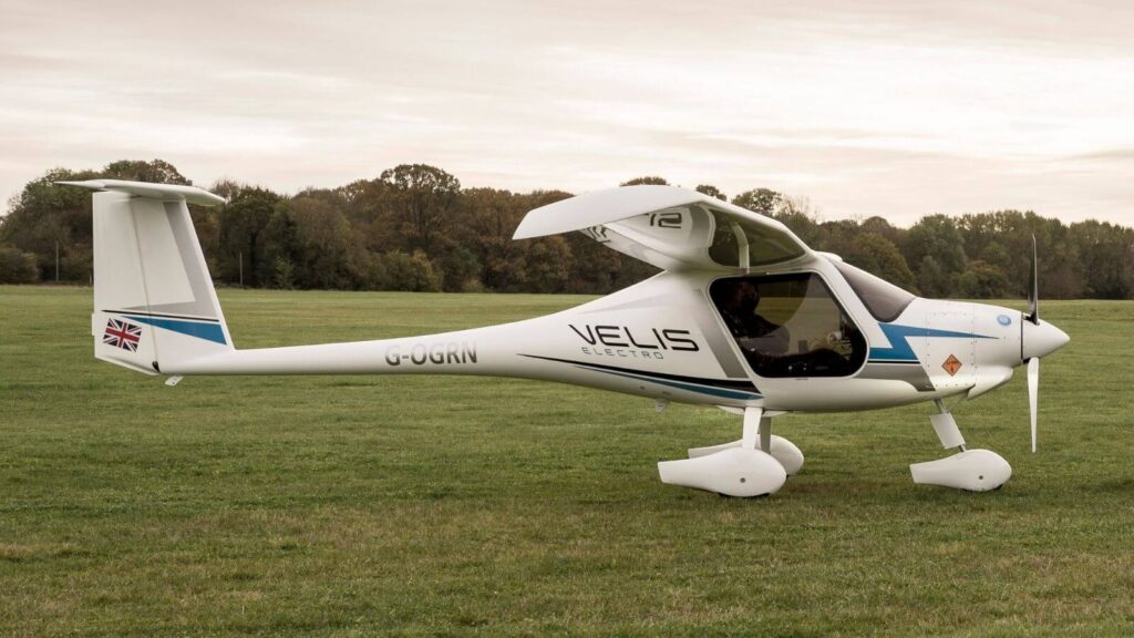 Aviões Elétricos Pipistrel Velis Electro
