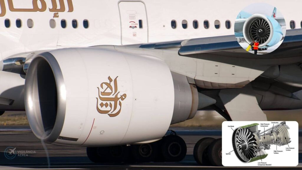 motores de avião - 1°