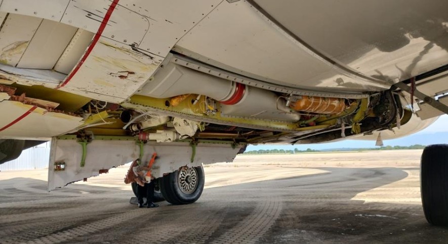 Acidente no galeão 5