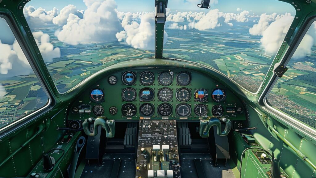 evolução dos aviões antigo