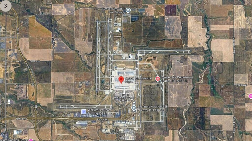 🛫 3. Aeroporto Internacional de Denver (DEN) – EUA