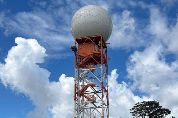 como funciona o radar radome