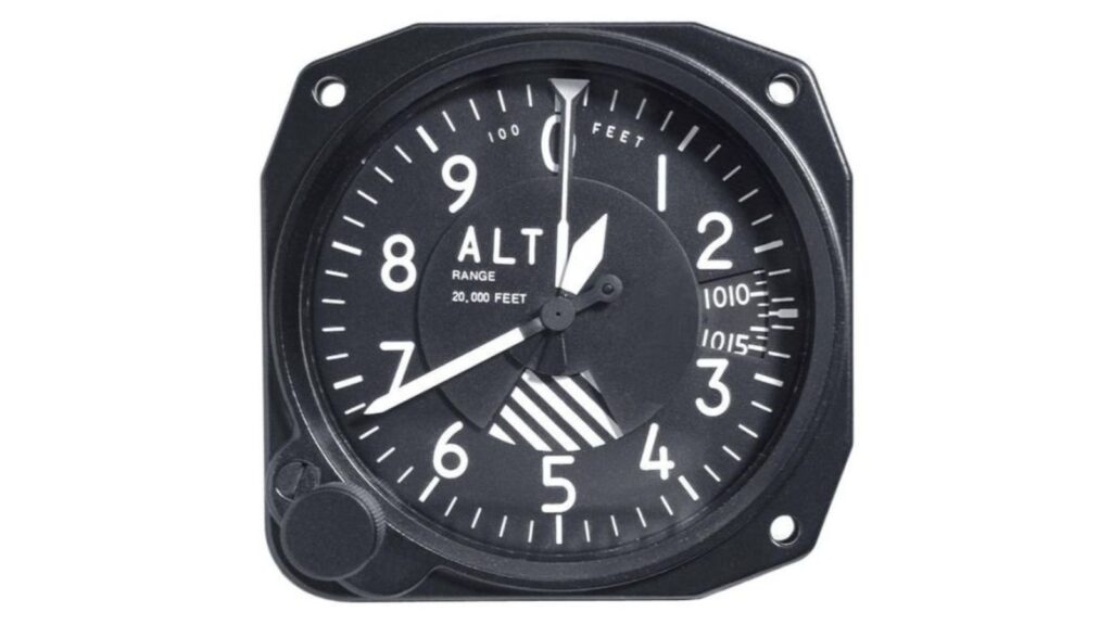 Instrumentos de voo Altímetro